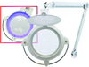 Magnifier Lamp, 1.75X, 2.25X; Magnifier Type Aven - 92T3367 - Newark, An Avnet Company