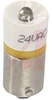 Lamp;T10X25 BA9S LED 24VAC/DC YELLOW WITH BRIDGERECTIFIER - 70011841 - Allied Electronics, Inc.