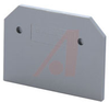 End Plate; Feed-Through; DIN Rail; 65 mm L x 51.5 mm H; 6 mm; 600 V - 70077241 - Allied Electronics, Inc.