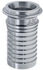 MILS-SS Series Sanitary Crimp Hose Fitting 316SS Male I-Line x Hose Shank -- MILS-SS150 - Image