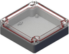 Enclosure, Junction Box, Pc, Grey/clear; Enclosure Type Serpac - 06AC7393 - Newark, An Avnet Company