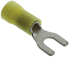 Terminal, Spade/fork, #10, Crimp, Yellow; Product Range Amp Te Connectivity - 96F7799 - Newark, An Avnet Company