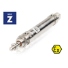 Pneumatic Linear Actuators - ARTEC® Stainless Steel ISO & Round Rod Air Cylinders - SERIES Z - ISO 6432 STAINLESS STEEL MICRO ROD AIR CYLINDERS - Image