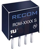 DC/DC-CONVERTER, 12V/5V, SINGLE OUTPUT,1 WATT, SIP 4 MICRO SIZE, 3KVDC ISOLATIO - 70052074 - Allied Electronics, Inc.