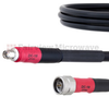 Rugged Portable Phase Stable RF Analyzer Cable N Male to SMA Male Cable FM-FT430 Coax in 60 and RoHS -- FMCA1408-60