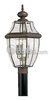 Three-Light Outdoor Post Lantern - 8239-71 - bulbs.com