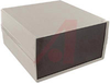 Enclosure; ABS Plastic; 6.250 in. L x 6.083 in. W x 3.250 in. H; PC Bone - 70080014 - Allied Electronics, Inc.