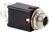 Jack, Phone; Screw Mount; 3; Nickel Plated Copper Alloy; 0.25 in.; 0.276 in. - 70214244 - Allied Electronics, Inc.