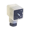 GDM Legacy- 175301-803 (DIN 43650), Form A, 18mm, 2 Pole+Ground (Protective Earth), Translucent Housing, PG11 Black Gland -- GDML 2011 LED 120 YE black