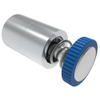 DZUS® Tech Line, Press-in, 9.3 mm Fastened Stud Projection, 0.9mm Min. Outer Panel, No Recess, Blue Knob, Bulk Packaged - D9-52-1302-K008 - Southco