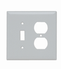 Combination Openings, 1 Toggle Switch & 1 Duplex Receptacle -- SPJ18W - Image
