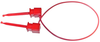 Test Lead, Mini Plunger Clip, Red, 36; Test Connector Type A Mueller Electric - 16F3550 - Newark, An Avnet Company