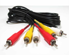 25ft 3 RCA Male to 3 RCA Male Audio Video Cable - RA14-25 - SFCable.com