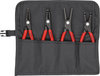 Precision Circlip Plier Set, 4 Piece; Kit Contents Knipex - 43AC0373 - Newark, An Avnet Company