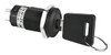 SWITCH KEYLOCK 2POS SPDT 3A 250V - CKM12AFW01-004 - NKK Switches