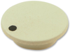 Cap W/marker Dot, Knob, K21, White; Colour Multicomp Pro - 46Y2480 - Newark, An Avnet Company