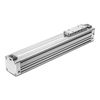 Pneumatic Linear Actuators - DURATRK® Band-Type Rodless Air Cylinder -- DTK - Short Compact Rodless Cylinder