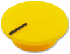 Cap W/marker Line, Knob, K21, Yellow; Colour Multicomp Pro - 46Y2492 - Newark, An Avnet Company