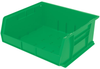 Akro-Mils Akrobin 75 lb Green Industrial Grade Polymer Hanging / Stacking Storage Bin - 14 3/4 in Length - 16 1/2 in Width - 7 in Height - 1 Compartments - 30250 GREEN - 30250 GREEN - R. S. Hughes Company, Inc.