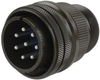 Circular Connector Plug, Size 22, 8 Position, Cable; Product Range Amphenol Industrial - 92F5609 - Newark, An Avnet Company