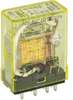 Relay;E-Mech;Gen Purp;DPDT;Cur-Rtg 1A;Ctrl-V 120AC;Vol-Rtg 240AC;Plug-In/Solder - 70173045 - Allied Electronics, Inc.