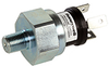 LE Series Low Pressure Switch, rising set point (factory set), 0,55 bar true gage, 1/4-18 NPT port, SPST-NO output with gold-plated contacts, cold-rolled steel base, Kapton® diaphragm (Nitrile O- -- LER00055MAPNKYAA01 - Image