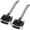 Metal Armored DB15 Cable, Male/Male, 5 ft - DSA00013-5F - MilesTek Corporation