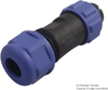 Circular Connector, Rcpt, 4Pos, Cable; Product Range Cliff Electronic Components - 08X1644 - Newark, An Avnet Company