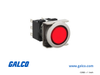 IDEC Pushbutton Non-Illuminated - LB6MB-M1T6LR - Galco Industrial Electronics