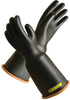 PIP Novax 159-2-18 Black/Orange 8 Rubber Full Fingered Work & General Purpose Gloves - Uncoated - Smooth Finish - 18 in Length - 616314-94743 - 616314-94743 - R. S. Hughes Company, Inc.