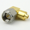 Right Angle SMA Male (Plug) Connector For RG405, RG405 Tinned, .086 SR Cable, Solder/Non-Solder Contact - SC7023 - Fairview Microwave Inc.