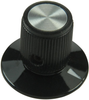 Round Knob With Arrow Indicator, 3.175Mm; Shaft Type Ehc (Electronic Hardware) - 95F6983 - Newark, An Avnet Company