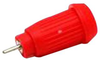 Banana Plug, 15A, Solder, Red; Gender Mueller Electric - 93F9797 - Newark, An Avnet Company