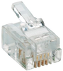 Rj14 Connector, Plug, 6P4C, 1Port; Modular Connector Type Lumberg - 82AH0678 - Newark, An Avnet Company