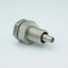 MHV Coaxial Feedthrough, 1 Pin, Grounded Shield, 1.0″ Baseplate Bolt, Without Air-side Connector - A0482-4-BP - MPF Products, INC.