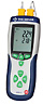 Digi-Sense Professional 2-Input T/C Thermometer, Type K, NIST Traceable Cal -- GO-20250-17