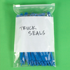 Slide-Seal Reclosable White Block Poly Bags, 12 1/2