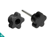 Five Arm (Star) Clamping Knobs -- 2970 - Image