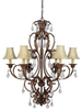 3446GU-419-CR Mid. Chandeliers-Candle - 718442 - Capital Lighting, Inc.