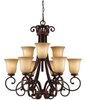 31434 Mid. Chandeliers-Glass Up - 704874 - Capital Lighting, Inc.