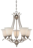 29025-BNK Mid. Chandeliers-Glass Up - 360199 - Capital Lighting, Inc.