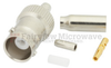 BNC Female (Jack) Connector For RG316, RG174, RG188, LMR-100A, LMR-100A-FR, 0.100 inch Cable, Crimp/Solder -- FMCN1352 - Image