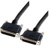 Plastic Armored DB25 Cable, Male/Male, 15 ft - DSA00021-15F - MilesTek Corporation