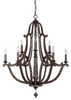 4369RT Large Chandeliers-Candle - 340420 - Capital Lighting, Inc.