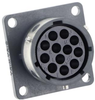 Industrial Circular, Rcpt, 12Pos, Flange; Product Range Souriau-Sunbank/eaton - 22AJ1638 - Newark, An Avnet Company