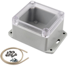 Small Enclosure, Pc, White/clear; Enclosure Type Hammond - 29AH0198 - Newark, An Avnet Company