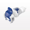 AseptiQuik® G Disconnect Connector, Genderless, Barbed - AQGDC17004 - Qosina Corp.