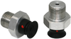 Flat suction cup (round) for smooth or slightly rough surfaces PFYN 10 SI-AS-55 G1/8-AG - 10.01.01.10397 - Schmalz Inc.