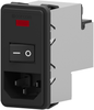 Iec Inlet C14, 10A, 250Vac, Panel; Connector Type Corcom Te Connectivity - 29X6924 - Newark, An Avnet Company