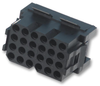 Rcpt Housing, 4Pos, Nylon, Black; Product Range Itt Cannon - 01AC5782 - Newark, An Avnet Company